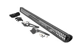 Rough Country - LED Light - Windshield - 50 In. Black Dual Row - Can-Am Defender HD 5/HD 8/HD 9/HD 10