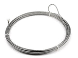 Wire Rope Assembly  1/4 In X 60 Ft  Galvanized