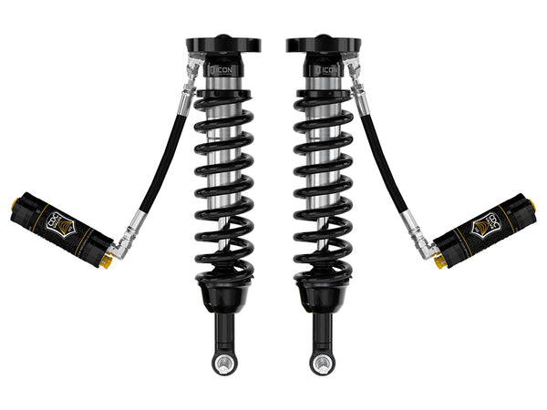 ICON 2021-2023 Chevrolet Tahoe & Suburban/2021-2023 GMC Yukon & Yukon XL 3-4” Lift Rear V.S. 2.5 Series Coilover Kit Remote Reservoir W/ CDCV