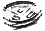 Rough Country - 4 Inch Lift Kit - 56 Inch Rear Springs - Chevy/GMC 3/4-Ton Suburban/C25/K25 Truck (73-76)