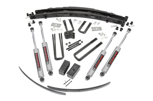 Rough Country - 4 Inch Lift Kit - Rear Blocks - Dodge/Plymouth Ramcharger/Trailduster (1974)