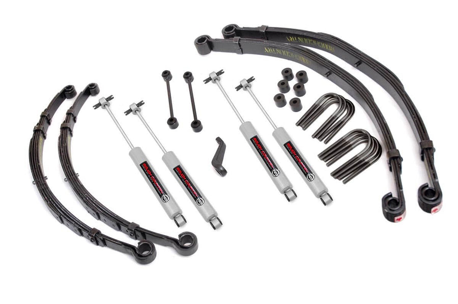 Rough Country - 4 Inch Lift Kit - Jeep CJ5/CJ7 5 4WD (1982-1983)