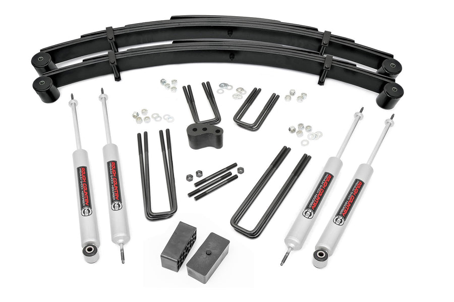 Rough Country - 4 Inch Lift Kit - Lowboy - Ford F-250 4WD (1977-1979)