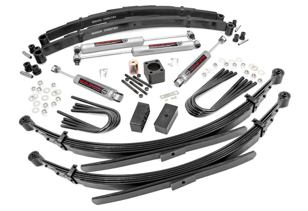 Rough Country - 6 Inch Lift Kit - Rear Springs - Chevy/GMC C30/K30 C35/K35 Truck 4WD (77-87)
