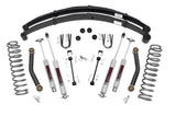 Rough Country - 4.5 Inch Lift Kit - RR Springs - Jeep Cherokee XJ 2WD/4WD (1984-2001)