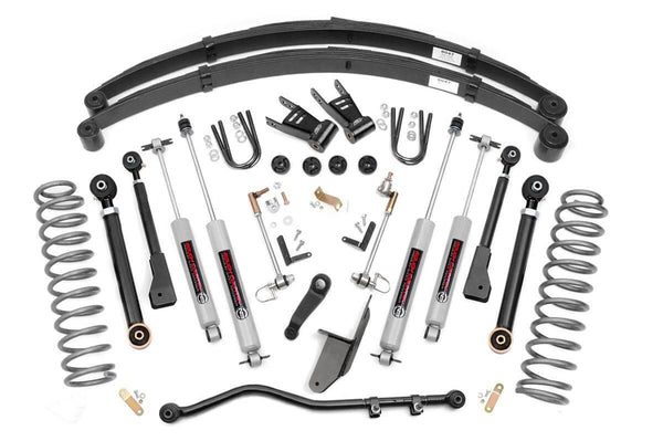 Rough Country - 6.5 Inch Lift Kit - X-Series - Jeep Cherokee XJ 2WD/4WD (1984-2001)
