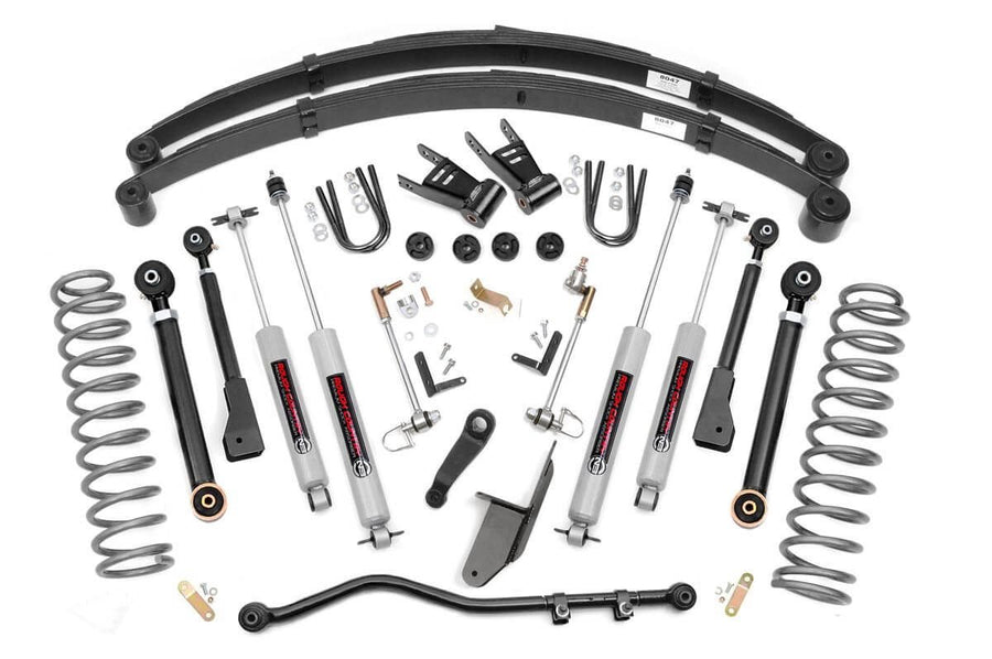 Rough Country - 6.5 Inch Lift Kit - X-Series - Jeep Cherokee XJ 2WD/4WD (1984-2001)