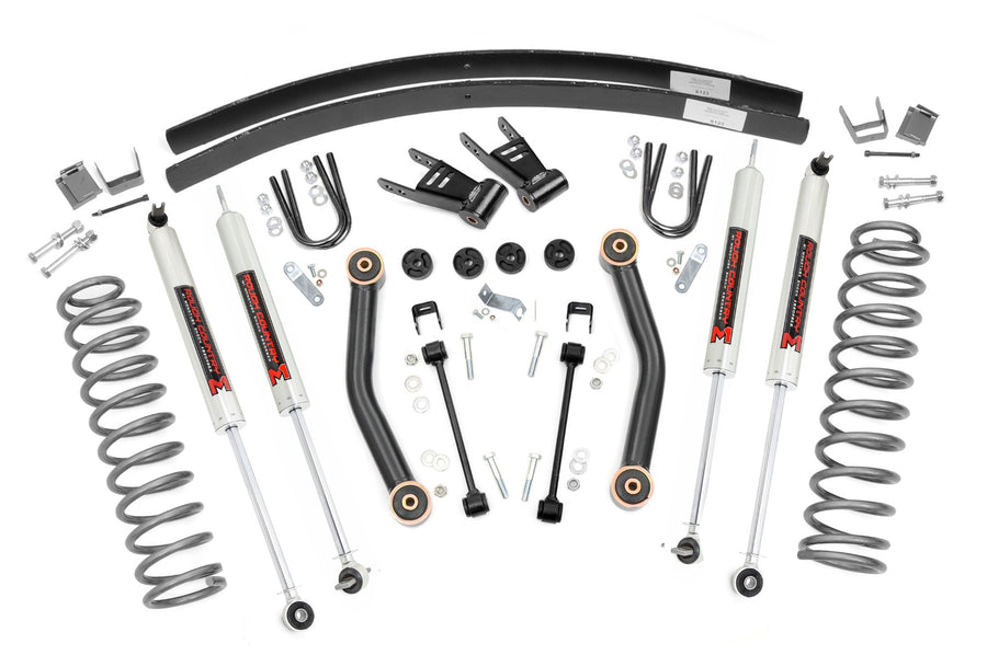 Rough Country - 4.5 Inch Lift Kit - M1 - Rear AAL - Jeep Cherokee XJ 2WD/4WD (1984-2001)