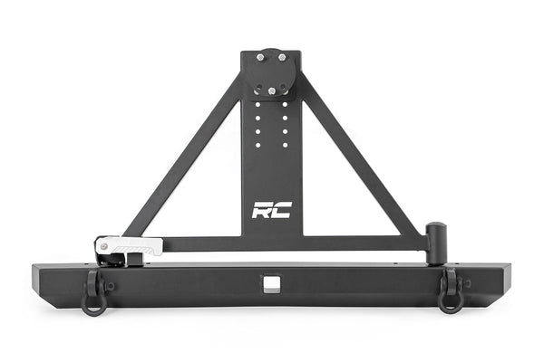 Rough Country - Rear Bumper - Tire Carrier - Jeep Wrangler TJ (97-06)/Wrangler Unlimited (04-06)