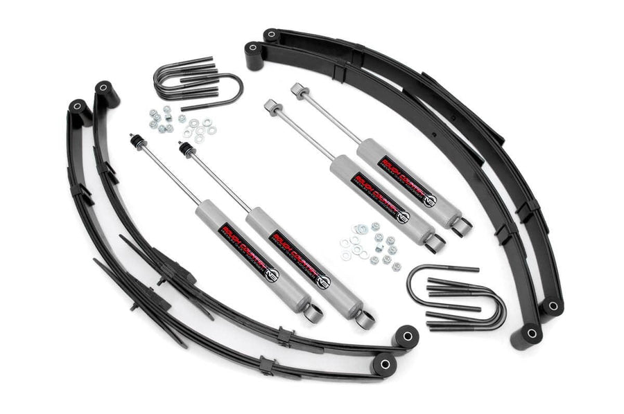Rough Country - 2.5 Inch Lift Kit - Jeep Wrangler YJ 4WD (1987-1995)