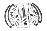 Rough Country - 4.5 Inch Lift Kit - X-Series - Power Steer - Jeep Wrangler YJ 4WD (1987-1995)