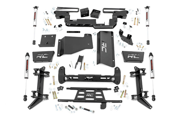 Rough Country - 6 Inch Lift Kit - 8-Lug - V2 - Chevy 3/4-Ton Suburban/C2500/K2500 Truck/C3500/K3500 Truck (88-00)