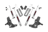 Rough Country - 4 Inch Lift Kit - Chevy C1500/K1500 Pickup Extended Ca/Half-Ton SUV (88-99)