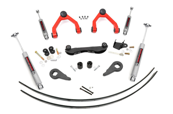 Rough Country - 2-3 Inch Lift Kit - Rear AAL - Chevy C1500/K1500 Truck & SUV 4WD (1988-1999)