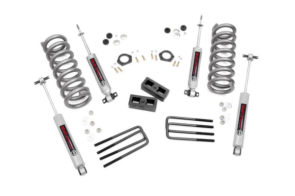 Rough Country - 2 Inch Lift Kit - Chevy C1500/K1500 Truck & SUV 2WD (1988-1999)