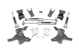 Rough Country - Lowering Kit - 2 Inch FR - 4 Inch RR - Chevy C1500/K1500 Truck 2WD (88-99)
