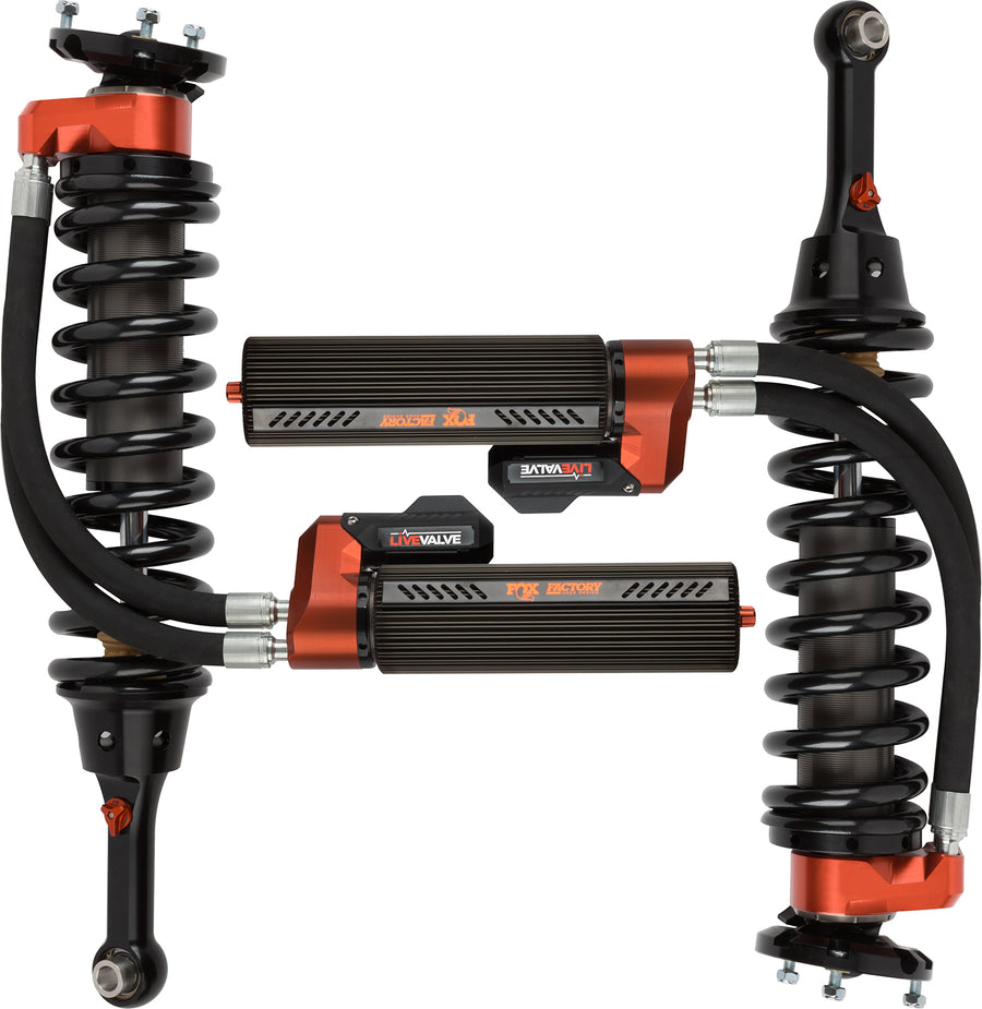 FACTORY RACE SERIES 3.0 LIVE VALVE INTERNAL BYPASS COIL-OVER (PAIR) - ADJUSTABLE