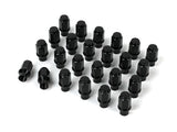ICON Alloys Lug Nut Kit M14 X 1.5 Extended Thread With Custom Shank Black 24 Count