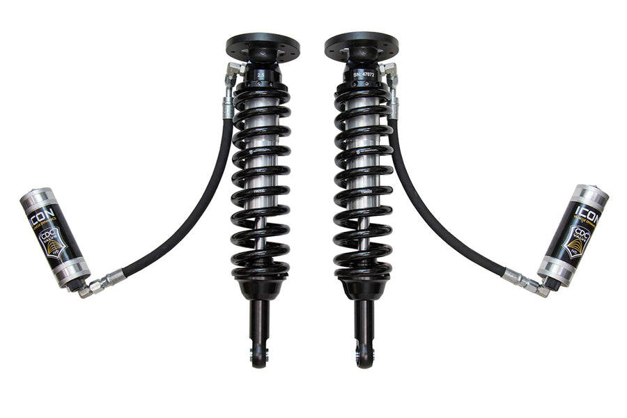 ICON 2009-2013 Ford F-150 2WD 1.75-2.63” Lift Front V.S. 2.5 Series Coilover Kit Remote Reservoir W/ CDCV