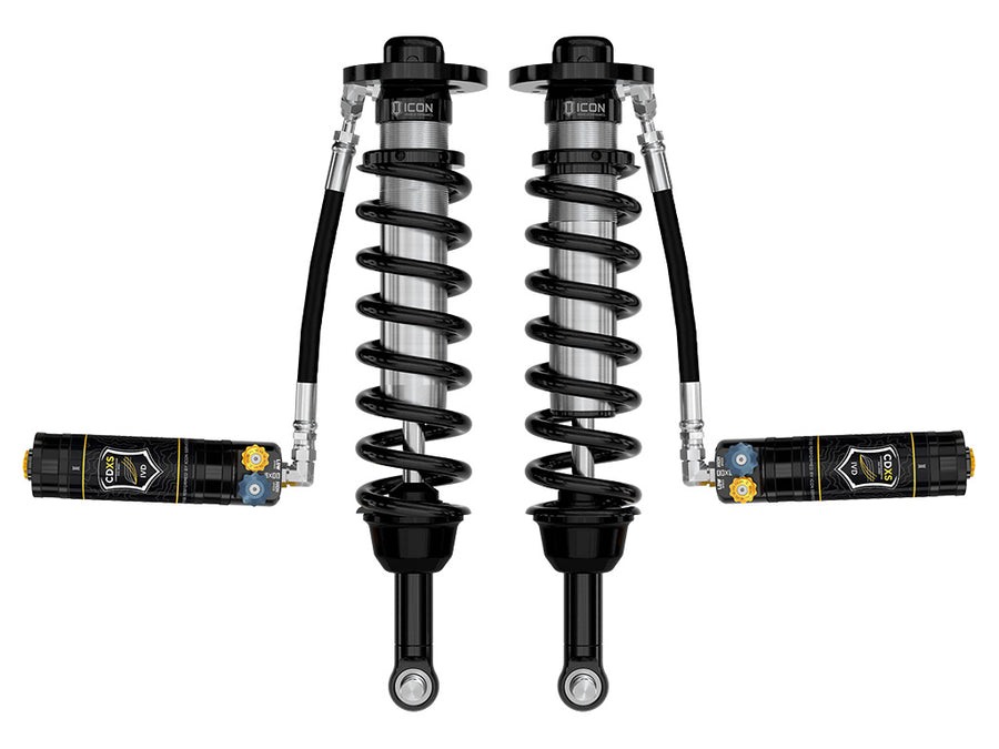 ICON 2021-2025 Ford F-150 4WD 0-2.75" Lift Front V.S. 2.5 Series Coilovers Remote Reservoir W/ CDXS Pair