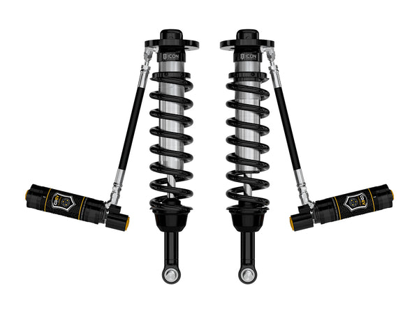 ICON 2021-2025 Ford F-150 4WD 2.75-3.5" Lift Front V.S. 2.5 Series Coilovers Remote Reservoir W/ CDEV Pair