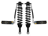ICON 2021-2025 Ford F-150 4WD 2.75-3.5" Lift Front V.S. 2.5 Series Coilover Kit Remote Reservoir W/ CDXS Pair
