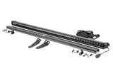 Rough Country - LED Light Kit - Lower Windshield - 50 In. Black Single Row - Polaris General XP 4 1000