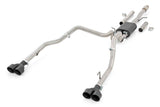 Rough Country - Performance Exhaust - Stainless - Crew/Dbl - RR Exit - Chevy/GMC Sierra/Silverado 1500 (19-25)