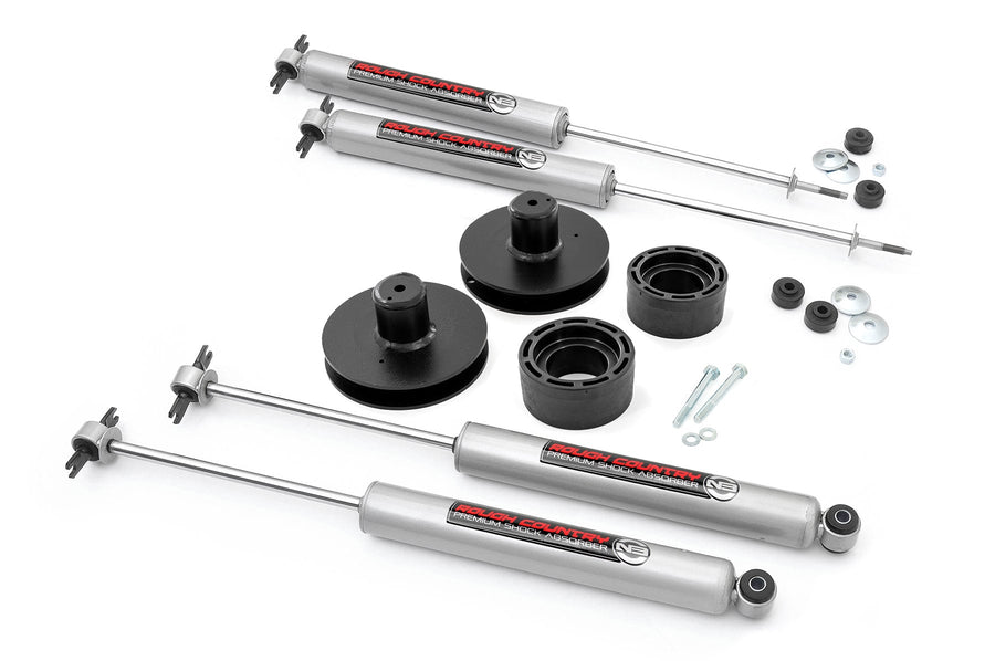 Rough Country - 2 Inch Lift Kit - N3 - Jeep Wrangler TJ (97-06)/Wrangler Unlimited (04-06)