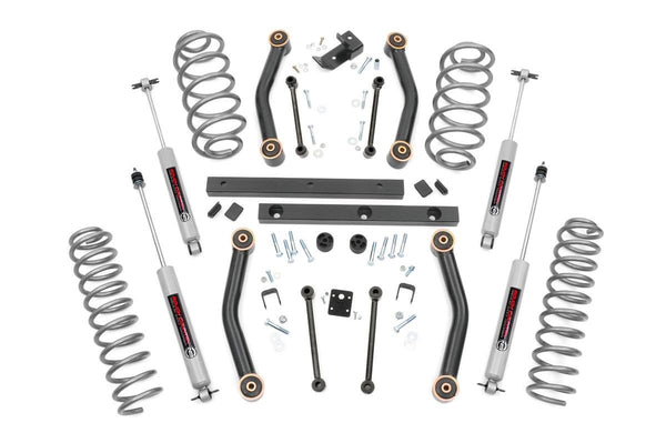 Rough Country - 4 Inch Lift Kit - Jeep Wrangler TJ (03-06)/Wrangler Unlimited (04-06)