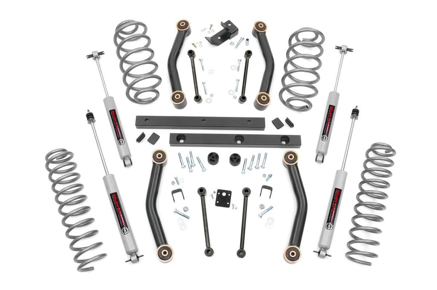 Rough Country - 4 Inch Lift Kit - Jeep Wrangler TJ (03-06)/Wrangler Unlimited (04-06)