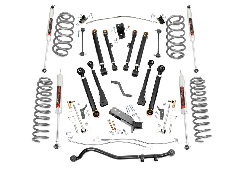 Rough Country - 4 Inch Lift Kit - X-Series - M1 - Jeep Wrangler TJ (97-06)/Wrangler Unlimited (04-06)