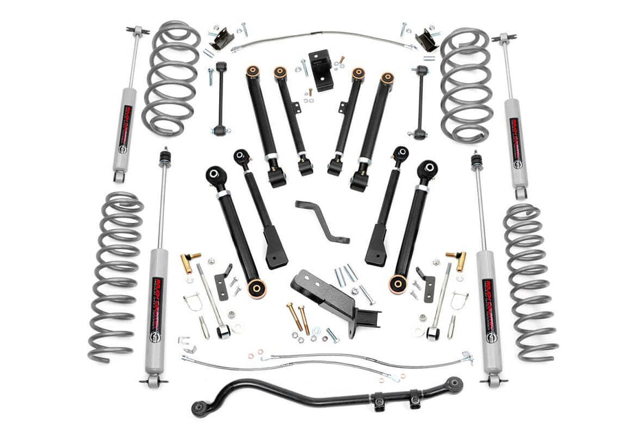 Rough Country - 6 Inch Lift Kit - X-Series - Jeep Wrangler TJ (97-06)/Wrangler Unlimited (04-06)