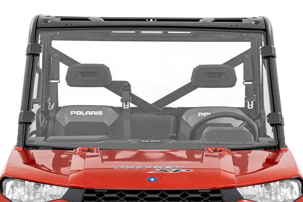 Rough Country - Full Windshield - Scratch Resistant - Polaris Ranger 1000/Ranger XP 900/1000