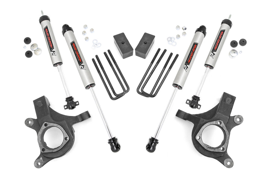 Rough Country - 3 Inch Lift Kit - V2 - Chevy Silverado & GMC Sierra 1500 2WD (1999-2006 & Classic)