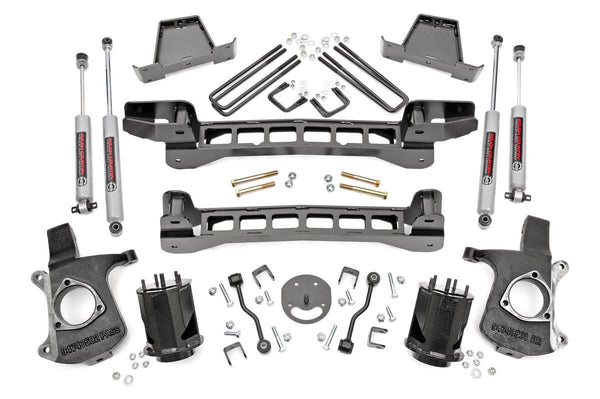 Rough Country - 6 Inch Lift Kit - Chevy Silverado & GMC Sierra 1500 2WD (1999-2006 & Classic)