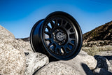 ICON Alloys Anza Satin Black 17 X 8.5 / 6 X 135 6mm Offset 5" BS