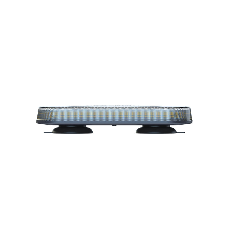 BUILTBRIGHT BB6011C Work Bar Strobe 15 Mini Light Bar 15 Inch Amber/Blue All In One Package