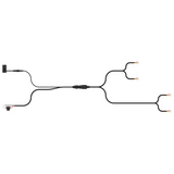BUILTBRIGHT BB84043 WorkLink Universal Single Color Work Light Harness 4 Lamps