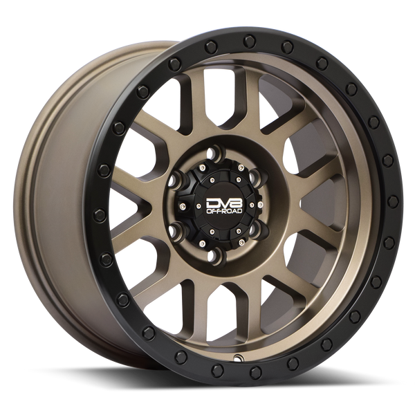 883 Simulated BeadLock - Matte Bronze - 17 X 9 - BP:6X139.7 - OS:+0