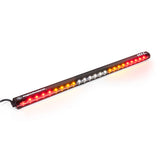 RTL LED Rear Light Bar (30 Inch; Clear)