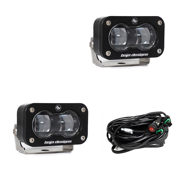 S2 SAE  Pair LED Spot  Clear