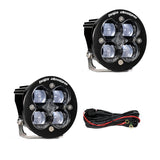 Squadron-R SAE LED Light Pod Pair (SAE Fog; Clear)