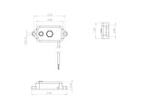 LED Dome Light With Switch (Red)
