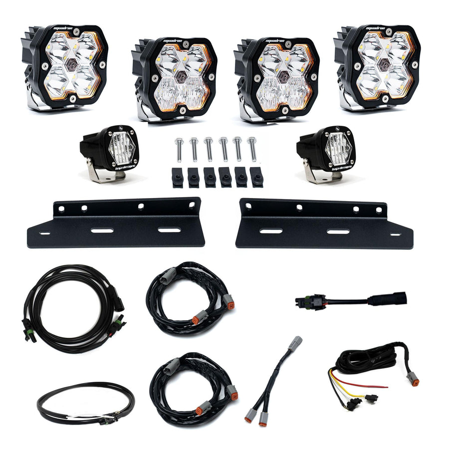 21-26 Ford Raptor  Fog Pocket Kit  Squadron Sport 2.0  Clear  Multi Patterns