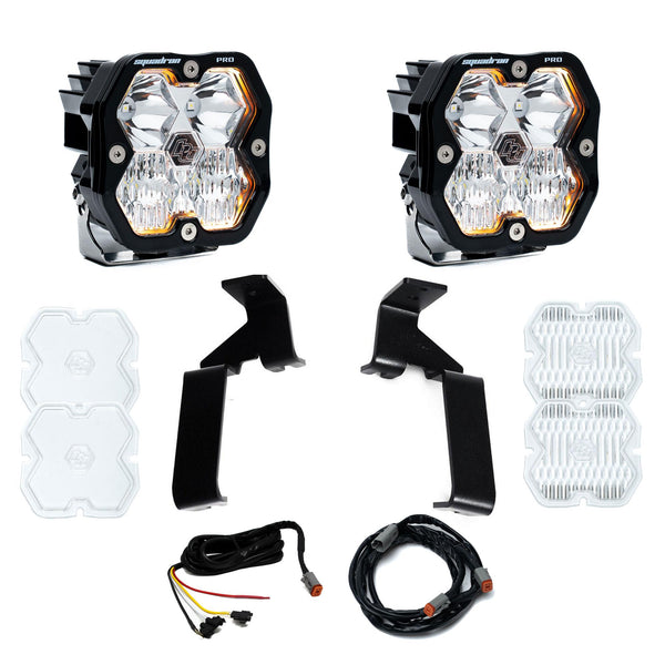 21-26 Ford Raptor  A-Pillar Kit  Squadron Pro 2.0  Clear  DC