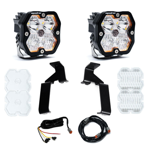 21-26 Ford Raptor  A-Pillar Kit  Squadron Sport 2.0  Clear  DC