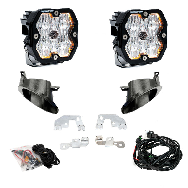14-18 2500 Mercedes Sprinter Van  14-18 3500  Fog Pocket Kit  Squadron Sport 2.0  Clear  WC