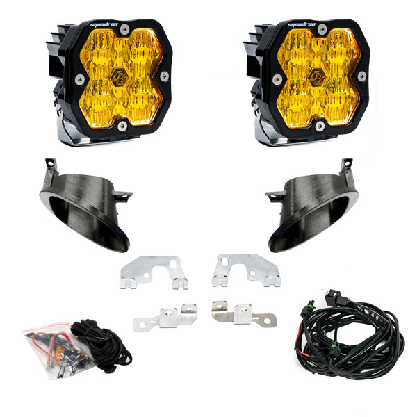 14-18 2500 Mercedes Sprinter Van  14-18 3500  Fog Pocket Kit  Squadron Sport 2.0  Baja Amber  WC