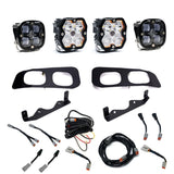 Ford Super Duty (23-26)  Dual Fog Pocket Kit  Squadron Sport/SAE 2.0  Clear SAE/Sport  DC